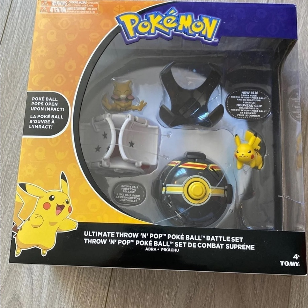 Pokemon Ultimate Throw N Pop Battle Set